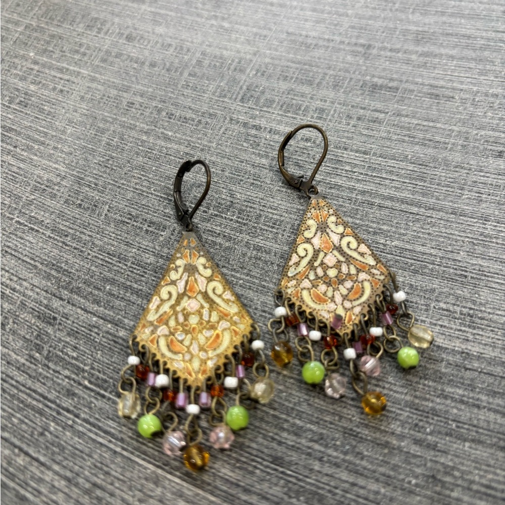 Multicolor Dangle Earrings